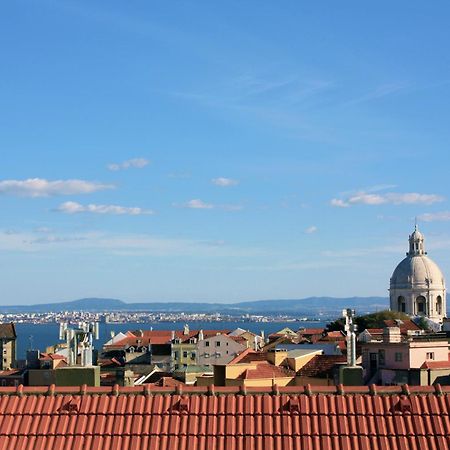 Sunny 3Bdr Apartment In Graca By Lovelystay Lisboa Eksteriør bilde