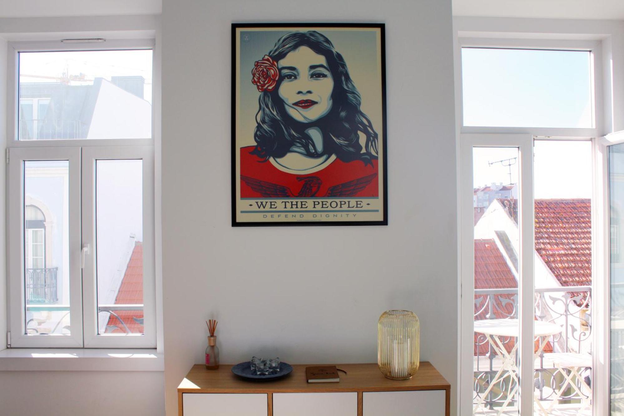 Sunny 3Bdr Apartment In Graca By Lovelystay Lisboa Eksteriør bilde