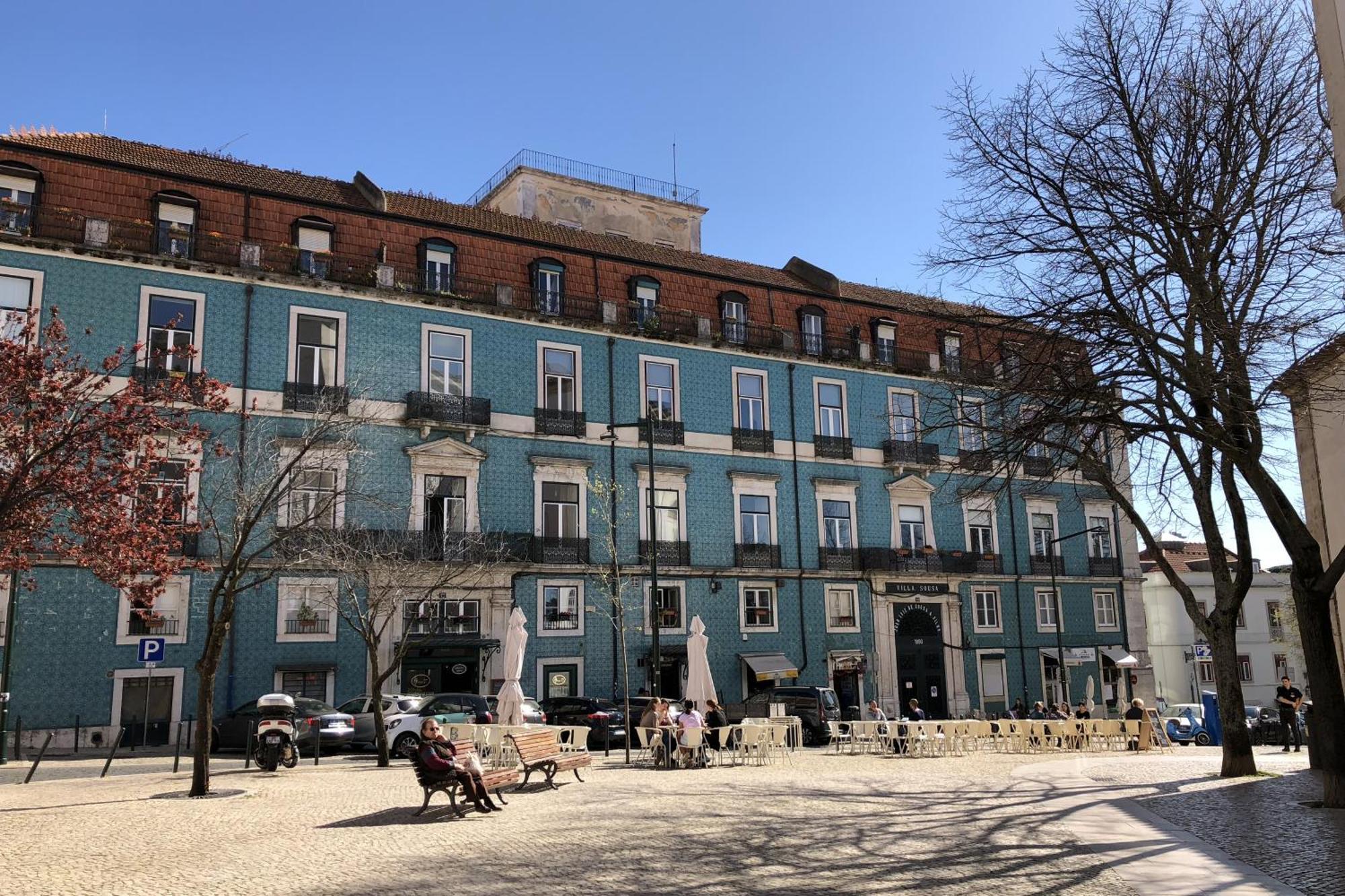 Sunny 3Bdr Apartment In Graca By Lovelystay Lisboa Eksteriør bilde